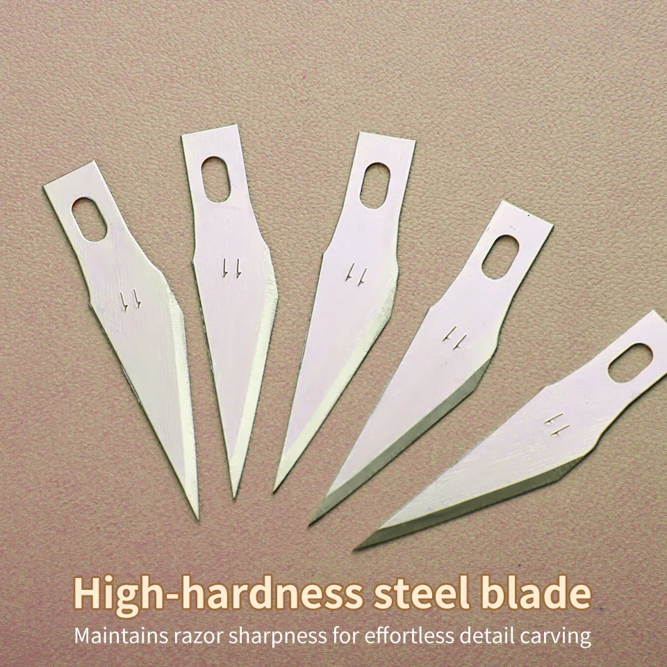 Leatherwork Knives - มีดแกะสลักไม้ ผลไม้ เครื่องมือตัดโลหะ งานฝีมือ แกะสลัก ตัดโลหะ