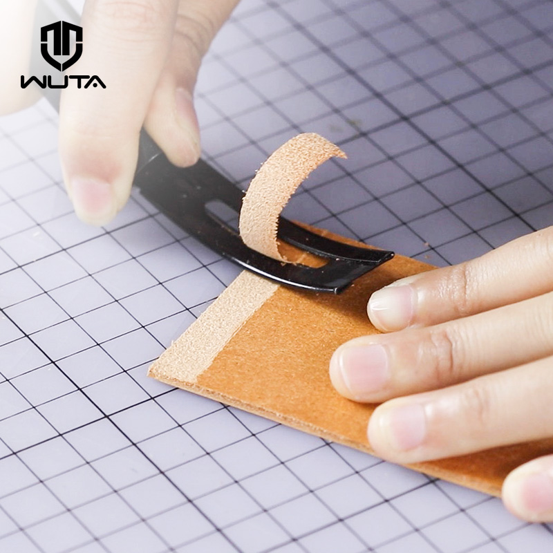 Leatherwork Knives - มีดตัดหนัง WUTA พร้อมใบมีดคมสำหรับงานตัดแต่งขอบหนัง 3 ชิ้น สำหรับงาน