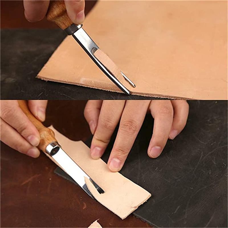 Leatherwork Accessories - เครื่องมือตัดขอบหัตถกรรมเครื่องหนังตัดด้วยมือแบบ DIY หัตถกรรมเครื่องหนังตัดด้วยมือ