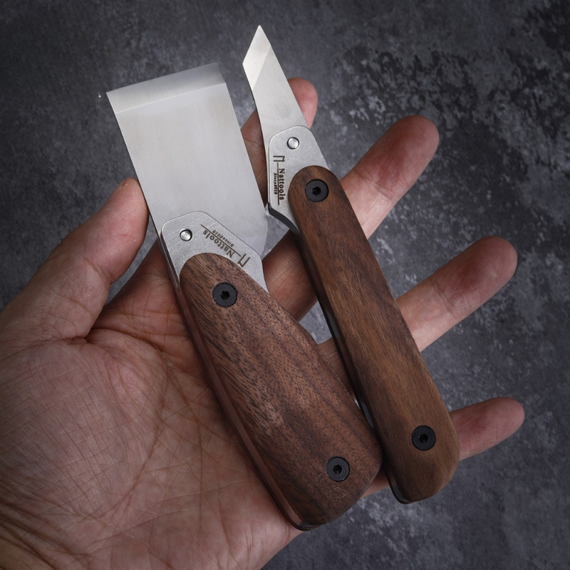 Leatherwork Knives - Nattools หนังตัดมีดปากกามีด DC53 มีดเหล็กทําด้วยมือ DIY หนังตัดหนัง