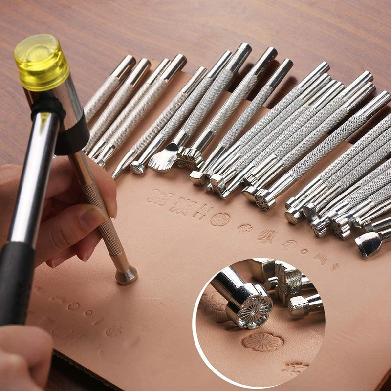 ชุดเครื่องมือประทับลายหนัง 20  - Leatherworking Equipment บทวิจารณ์และราคา