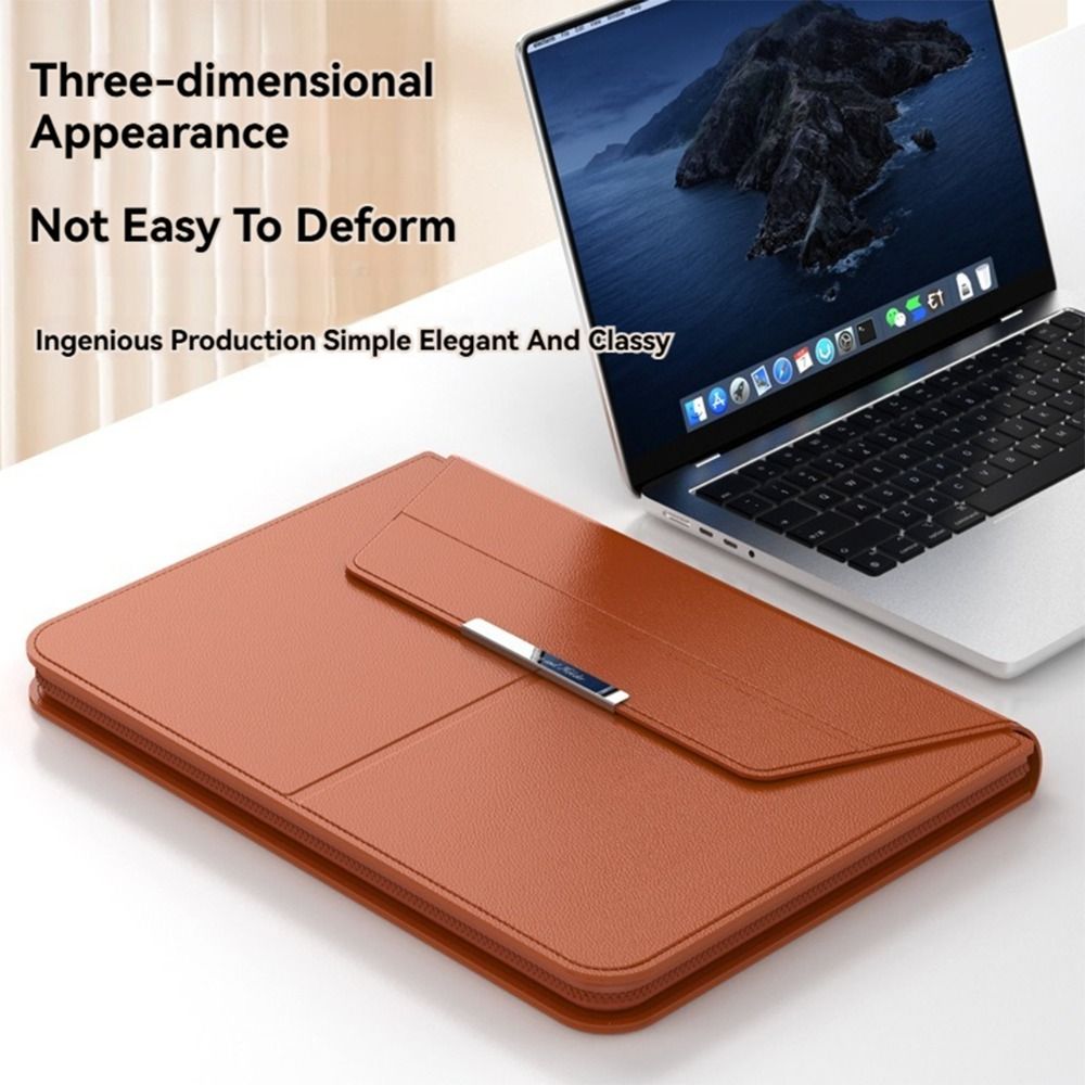 13-14/15-16 นิ้วซองใส่แล็ปท็อป - Leather Work Laptop Bag บทวิจารณ์และราคา