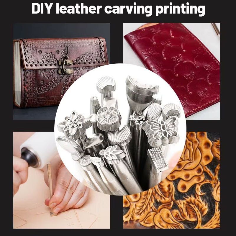 ชุดเครื่องมือแกะสลักหนัง 20 ชิ - Leatherworking Equipment บทวิจารณ์และราคา