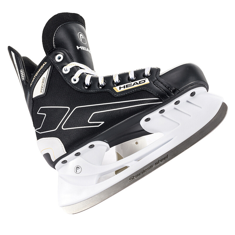S180 หนังสีดํา ICE Hockey มีดใ - Leatherwork Knives บทวิจารณ์และราคา
