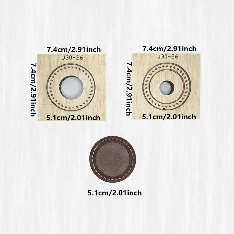 แม่พิมพ์ตัดหนังสำหรับทำพวงกุญแ - Leatherwork Products บทวิจารณ์และราคา