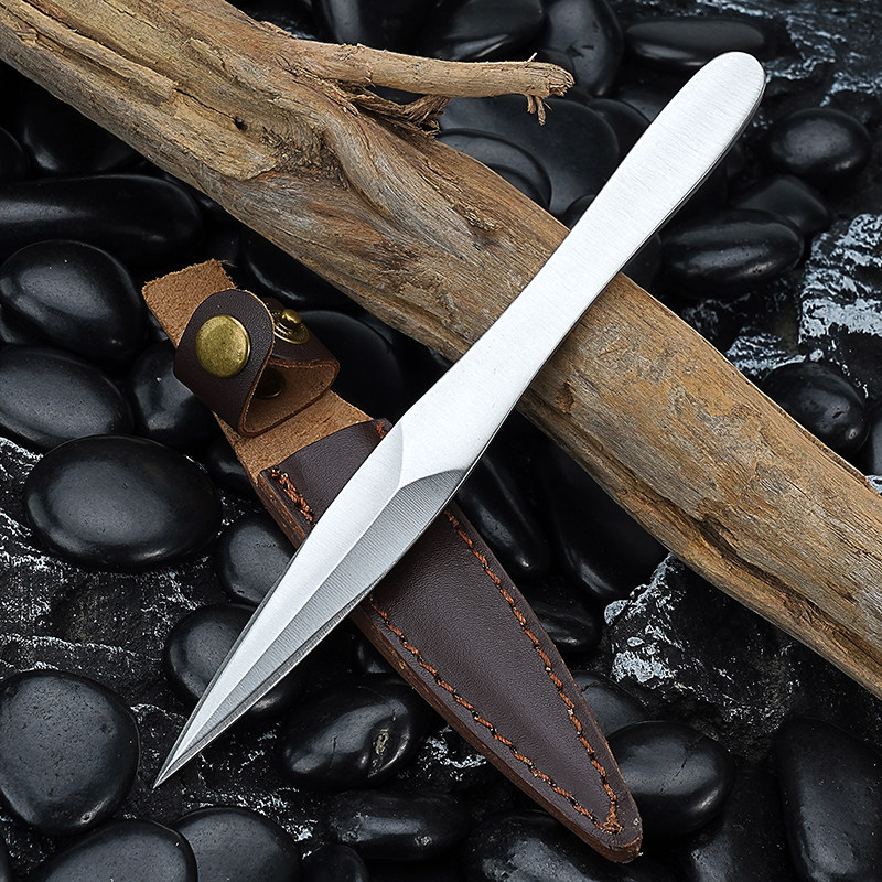 มีดชาสแตนเลสพร้อมปลอกหนัง อุปก - Leatherwork Knives บทวิจารณ์และราคา