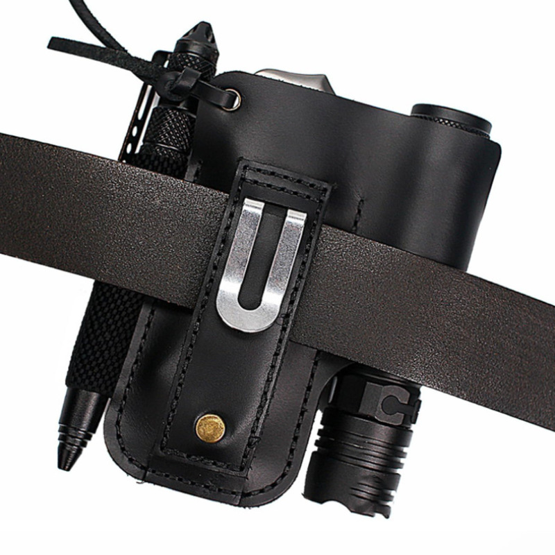 ซองใส่ไฟฉายหนัง EDC อเนกประสงค - Leatherworking Equipment บทวิจารณ์และราคา