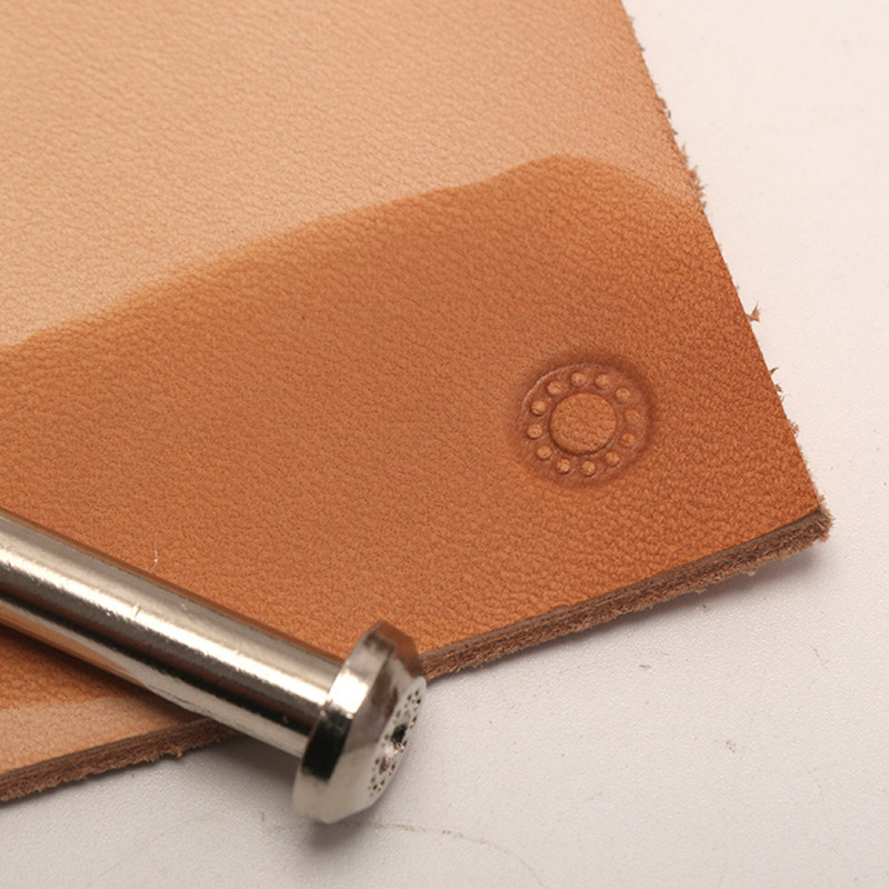 1Pcs DIY หัตถกรรมเครื่องหนังโล - Leatherworking Equipment บทวิจารณ์และราคา