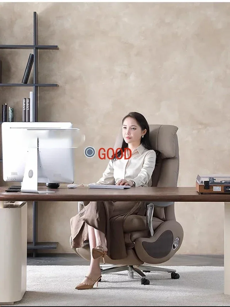 เก้าอี้สำนักงานหนังสุดหรู เก้า - Leatherwork Products บทวิจารณ์และราคา