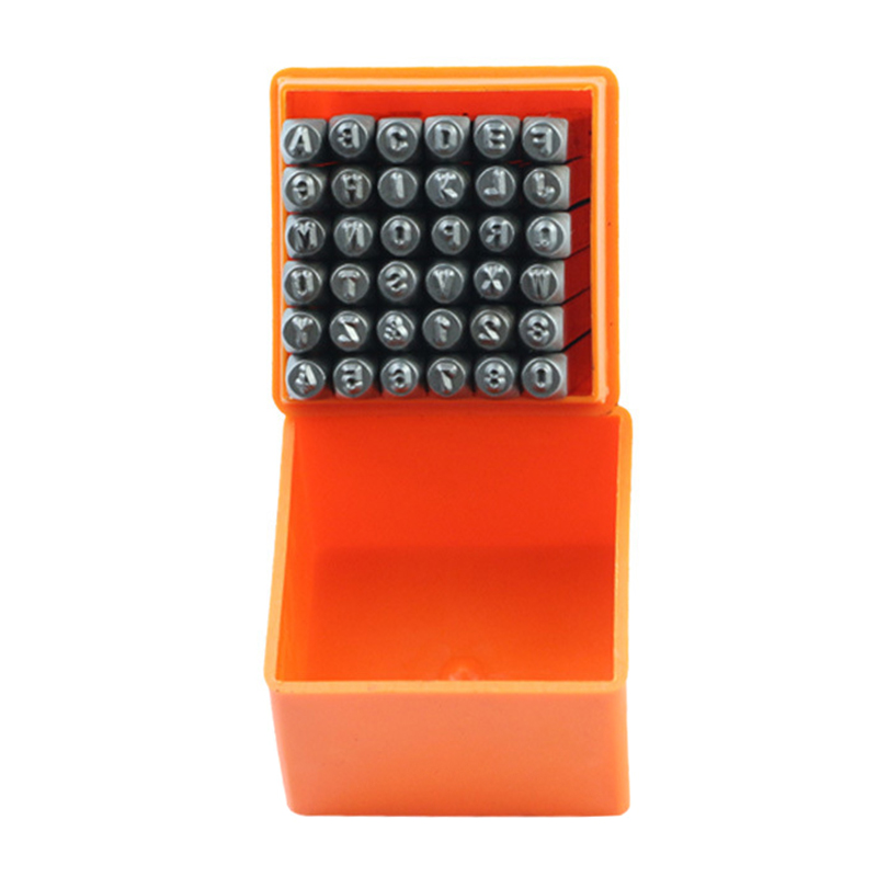 36 Pcs Punch สแตนเลสจำนวนจดหมา - Leather Stamp Set บทวิจารณ์และราคา