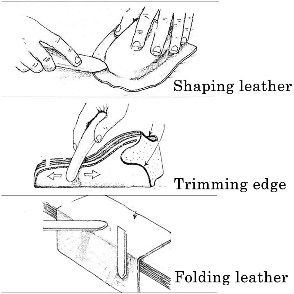 แท่งขัดขอบงานหนัง ทำมือ สำหรับ - Leatherworking Equipment บทวิจารณ์และราคา