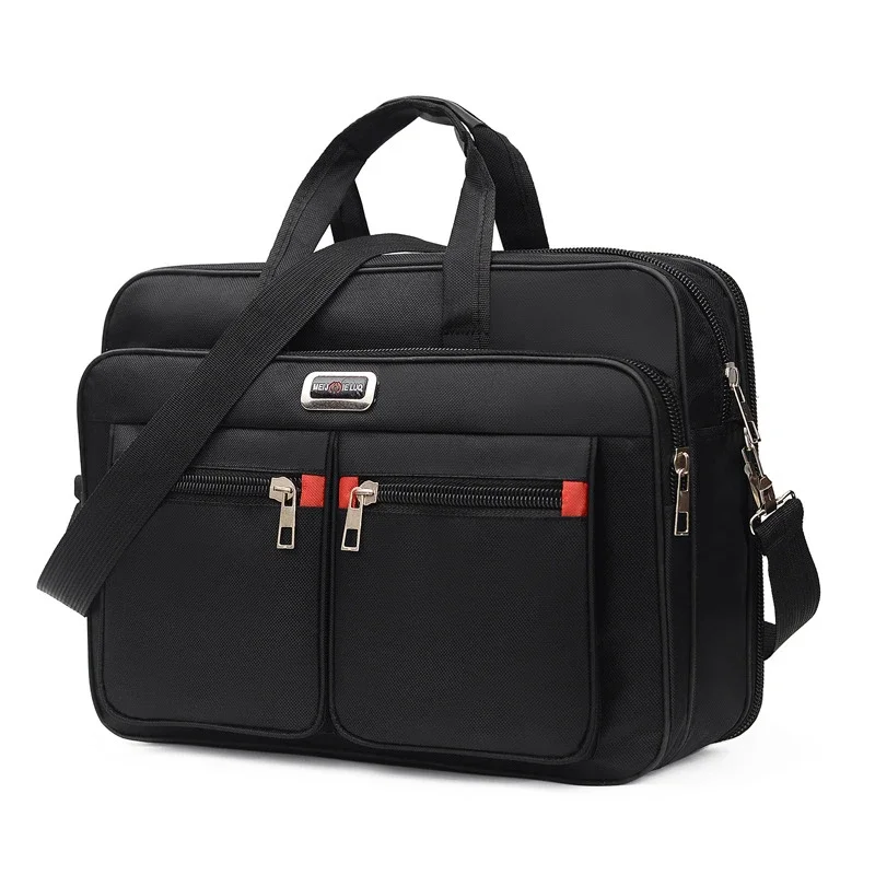 Simple Tote Men กระเป๋าเอกสารธ - Leather Work Laptop Bag บทวิจารณ์และราคา