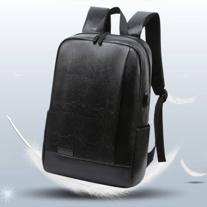 ผู้ชายแฟชั่นกระเป๋าเป้สะพายหลั - Leather Work Laptop Bag บทวิจารณ์และราคา