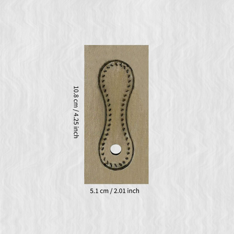 แม่พิมพ์ตัดหนังทำมือ DIY สำหรั - Leatherwork Accessories บทวิจารณ์และราคา
