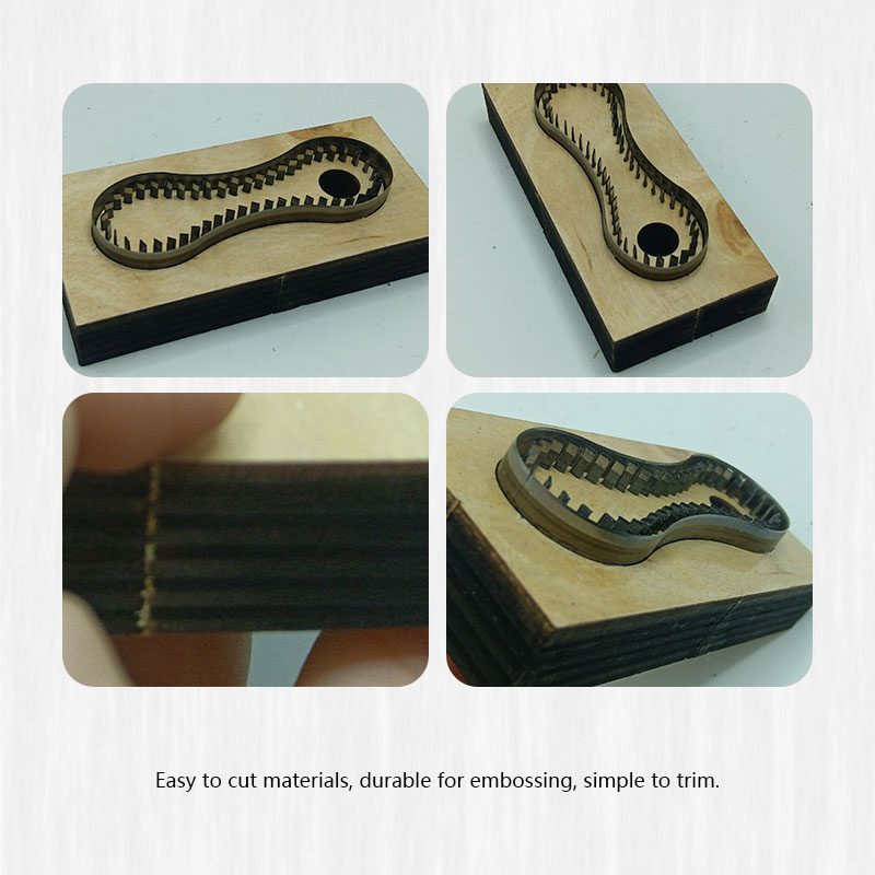 แม่พิมพ์ตัดหนังทำมือ DIY สำหรั - Leatherwork Accessories บทวิจารณ์และราคา