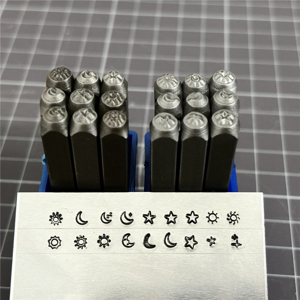 แสตมป์โลหะแกะสลักลายดวงจันทร์ด - Leather Stamp Set บทวิจารณ์และราคา